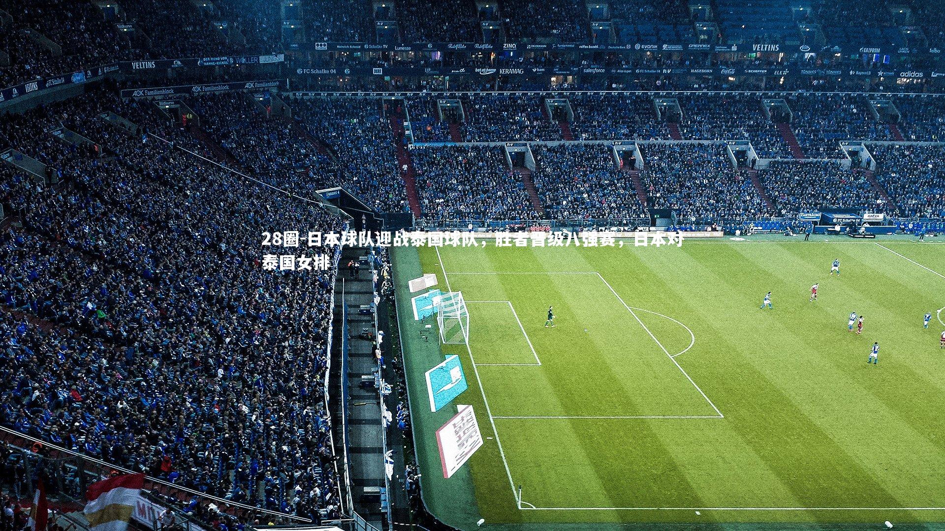 28圈-日本球队迎战泰国球队，胜者晋级八强赛，日本对泰国女排
